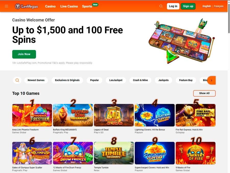 LeoVegas Casino