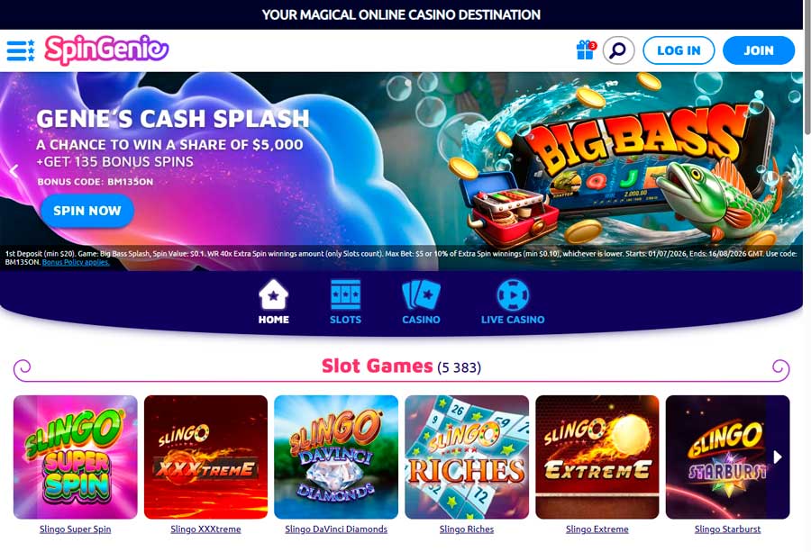 SpinGenie Casino