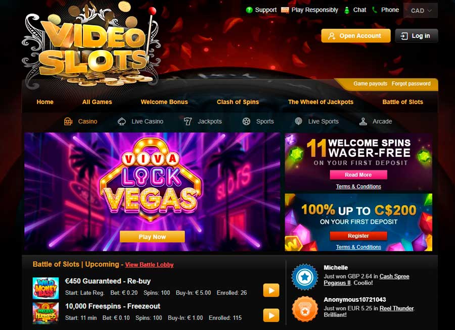 Videoslots Casino